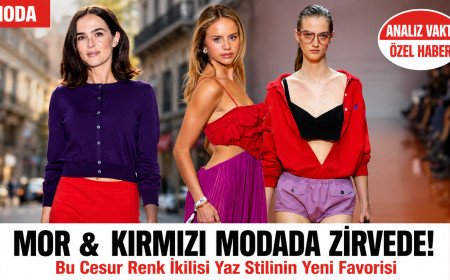 Mor ve Kırmızı Modada Zirvede! Yaz Stilinin En Cesur Renk İkilisi